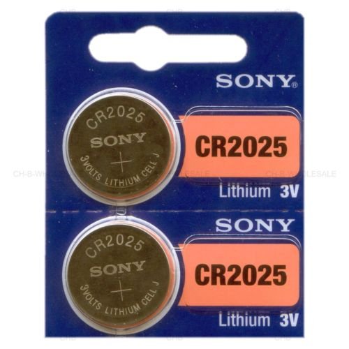 CR2025 Battery for Firefly Cloak(TM) 2pack Austin Bright Light Design